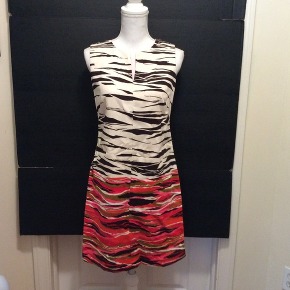 Beth Bowley Dresses & Skirts - Beth Bowley Dress 4  White Red Brown
